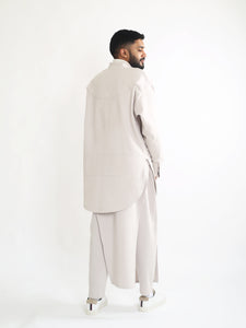 Long Panel Trousers