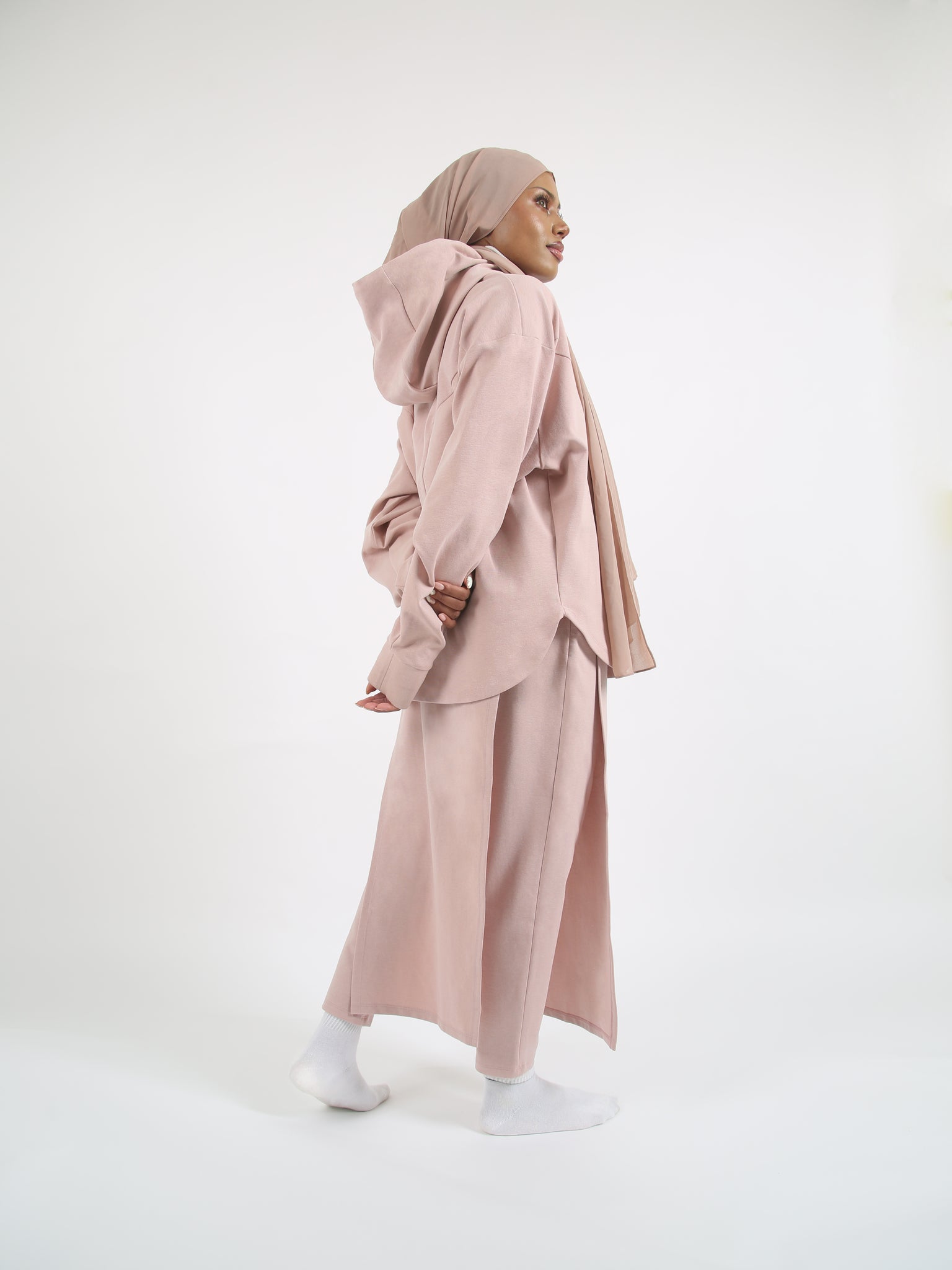 Long Panel Trousers