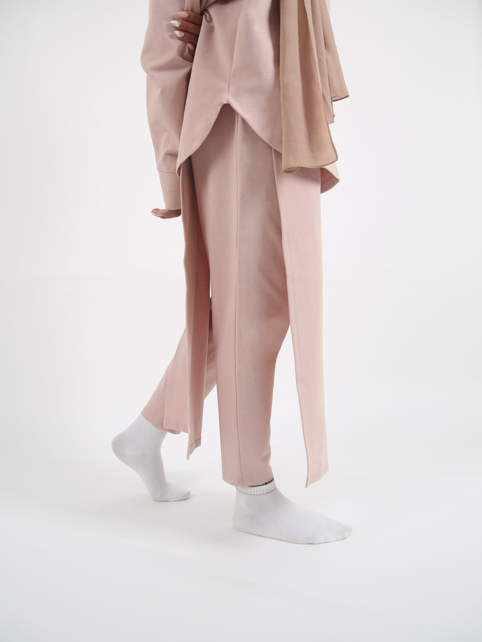 Long Panel Trousers